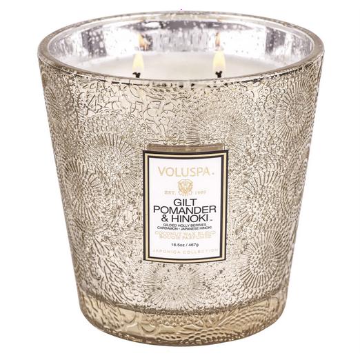 Overview image: Voluspa 2 wick hearth candle