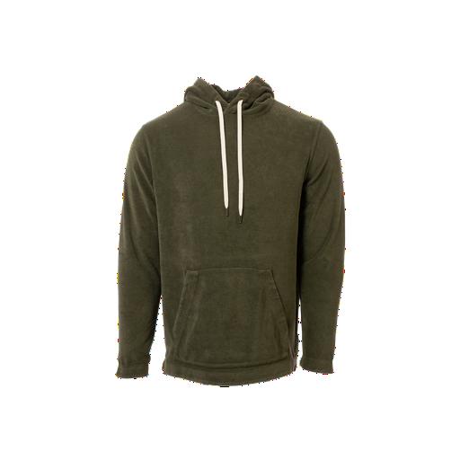 Overview image: Closed hooded sweater